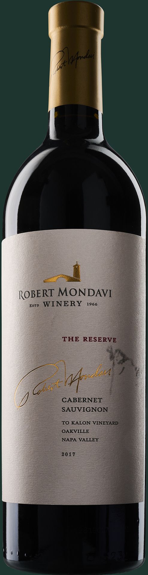 WBSS24 To Kalon Reserve Cabernet Sauvignon  2017
